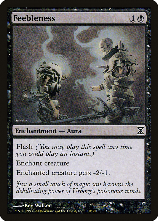Feebleness (TSP-110) (Foil)