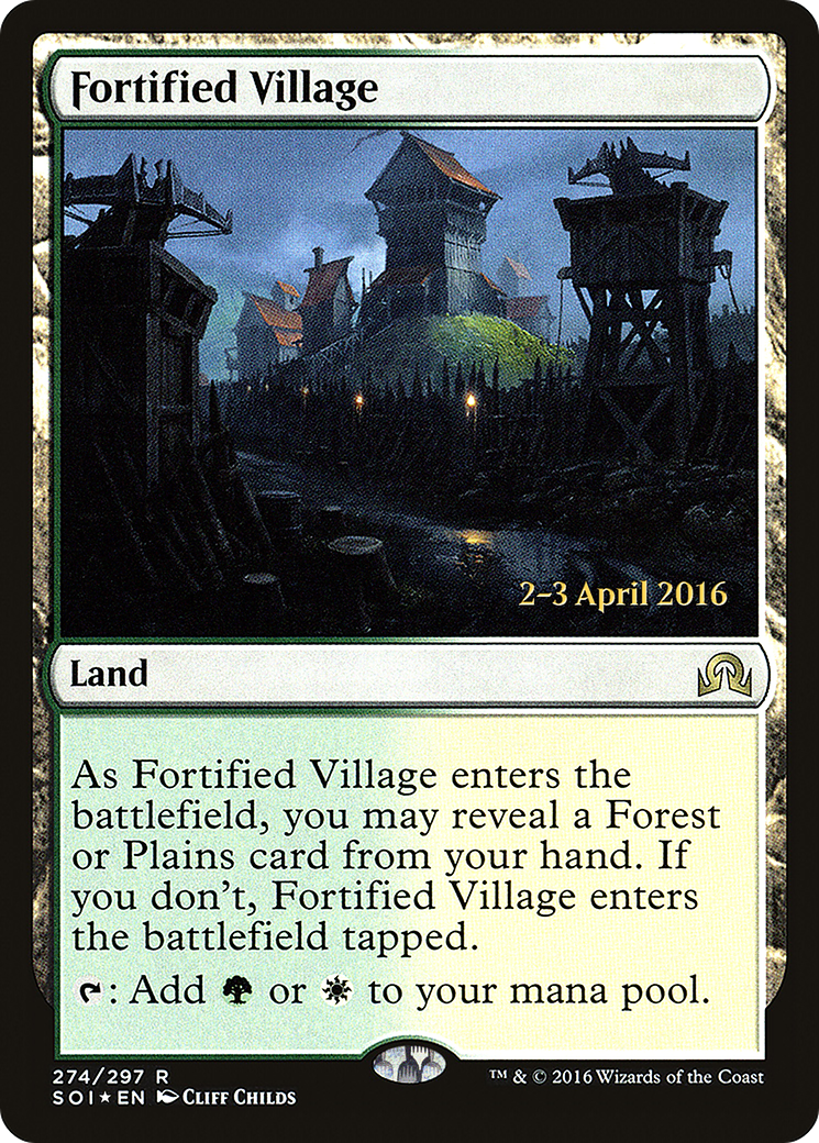 Fortified Village (PRE-274S) (Foil)