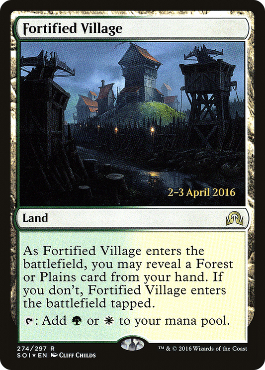 Fortified Village (PRE-274S) (Foil)