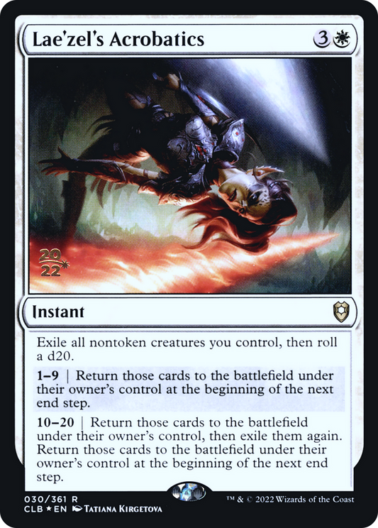Lae'zel's Acrobatics (PRE-30S) (Foil)