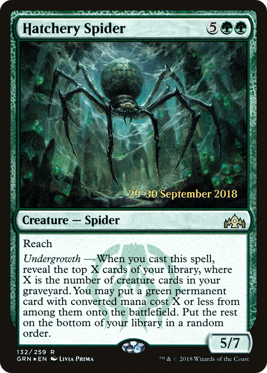 Hatchery Spider (PRE-132S) (Foil)