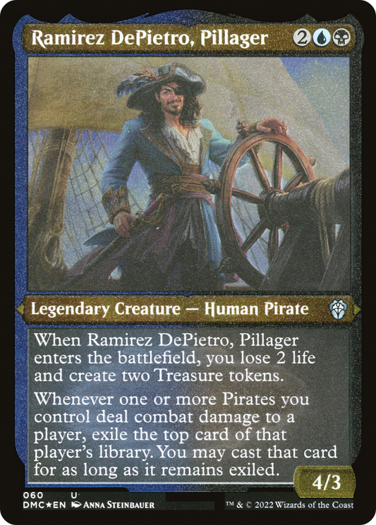 Ramirez DePietro, Pillager (DMC-060) (Etched Foil)