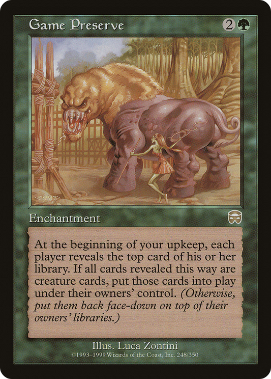 Game Preserve (MMQ-248) (Foil)