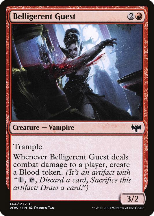 Belligerent Guest (VOW-144) (Foil)