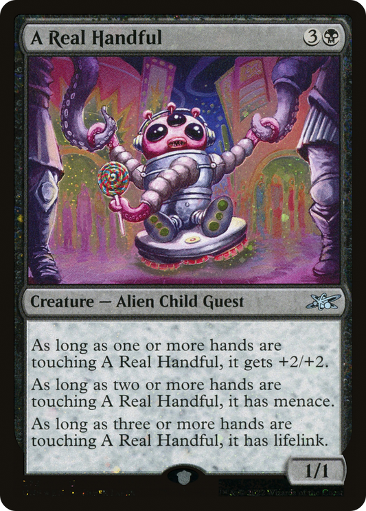 A Real Handful (UNF-373) (Galaxy Foil)