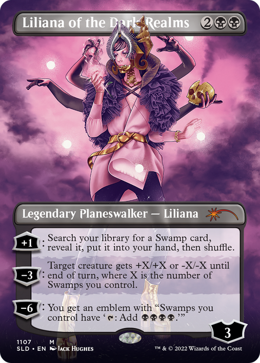 Liliana of the Dark Realms (SLD-1107) (Borderless)