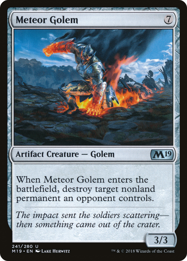 Meteor Golem (M19-241)