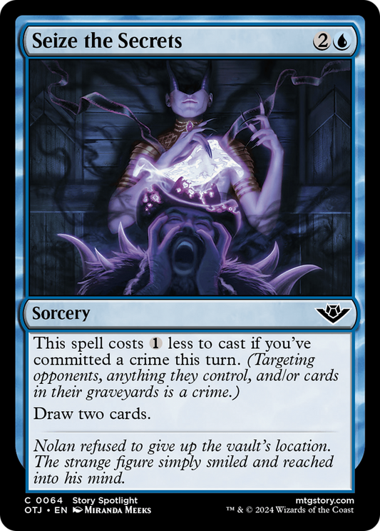 Seize the Secrets (OTJ-064) (Foil)