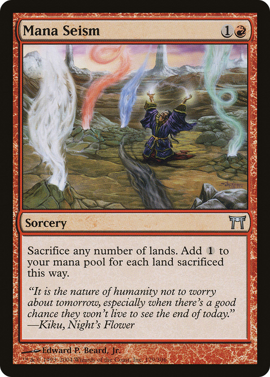 Mana Seism (CHK-179) (Foil)