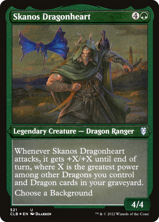 Skanos Dragonheart (CLB-521) (Etched Foil)