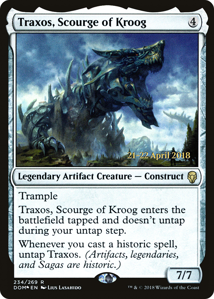 Traxos, Scourge of Kroog (PRE-234S) (Foil)