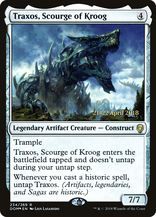 Traxos, Scourge of Kroog (PRE-234S) (Foil)