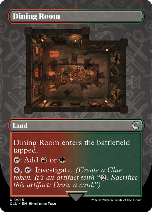 Dining Room (CLU-015) (Borderless)