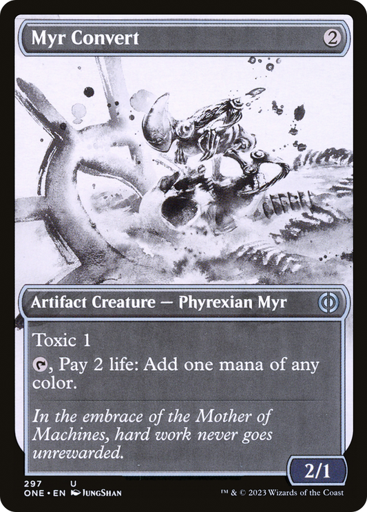 Myr Convert (ONE-297) (Showcase) (Foil)