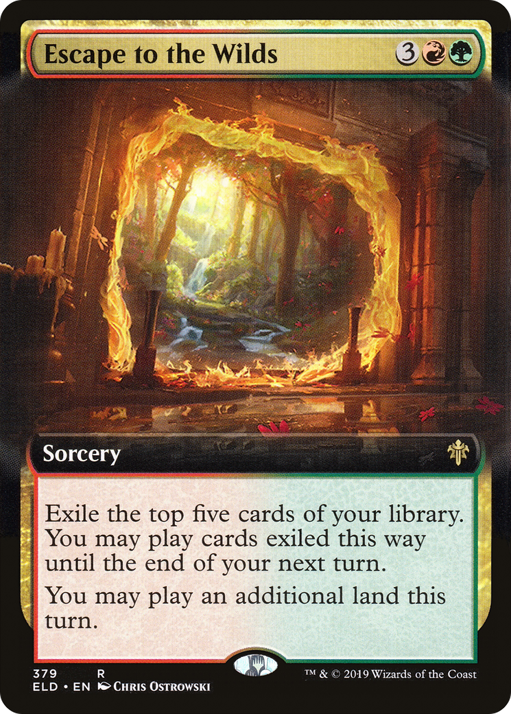 Escape to the Wilds (ELD-379) (Extended Art) (Foil)