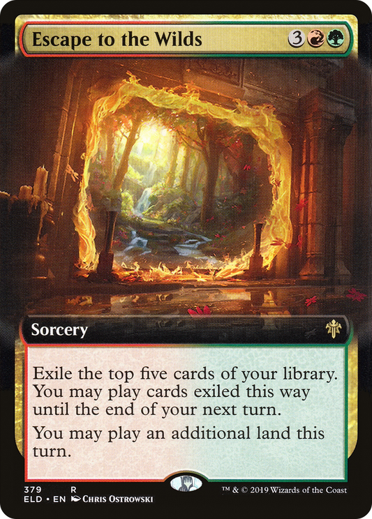 Escape to the Wilds (ELD-379) (Extended Art)