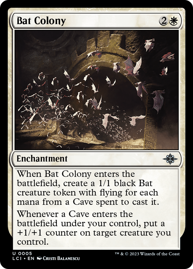 Bat Colony (LCI-005) (Foil)