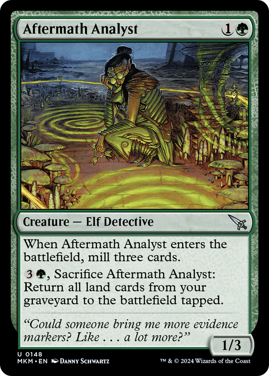 Aftermath Analyst (MKM-148) (Foil)