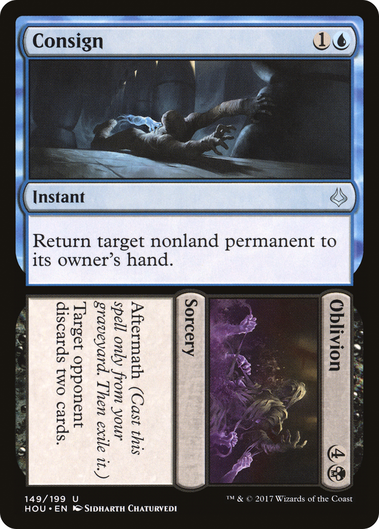 Consign // Oblivion (HOU-149) (Foil)