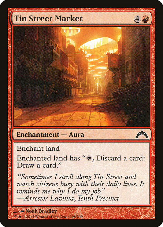 Tin Street Market (GTC-108) (Foil)