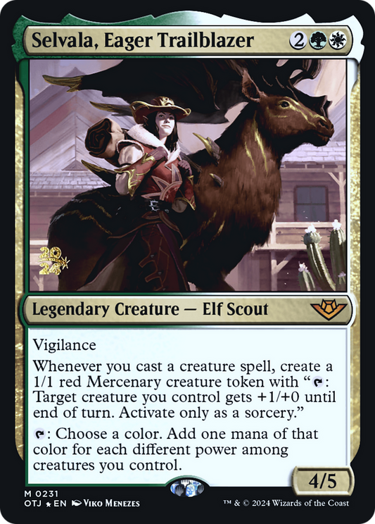 Selvala, Eager Trailblazer (PRE-231S) (Foil)