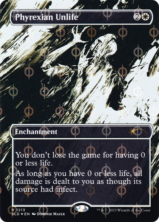 Phyrexian Unlife (SLD-1213) (Borderless) (Compleat Foil)