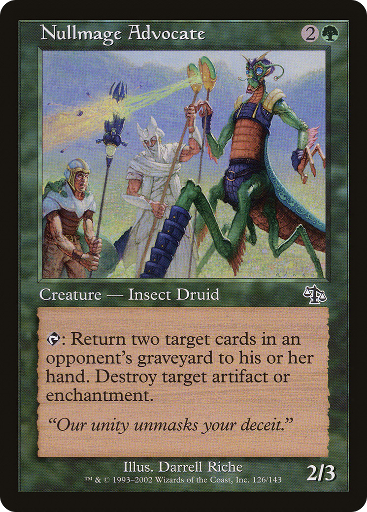 Nullmage Advocate (JUD-126) (Foil)