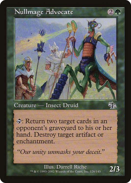 Nullmage Advocate (JUD-126) (Foil)
