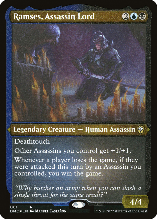Ramses, Assassin Lord (DMC-061) (Etched Foil)