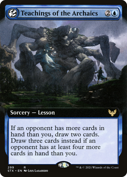 Teachings of the Archaics (STX-299) (Extended Art) (Foil)