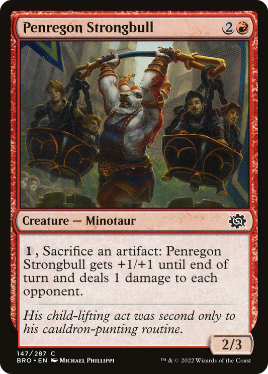 Penregon Strongbull (BRO-147) (Foil)
