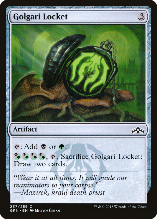 Golgari Locket (GRN-237) (Foil)