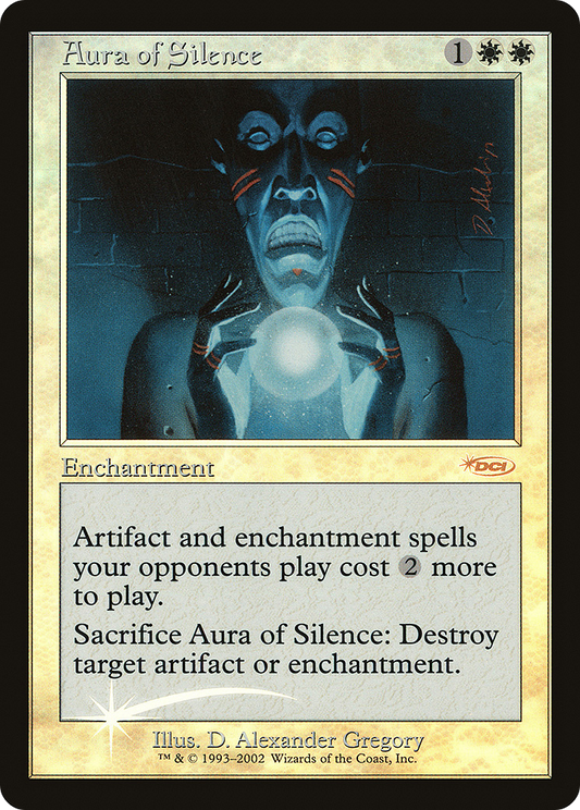 Aura of Silence (FNM-008) (Foil)