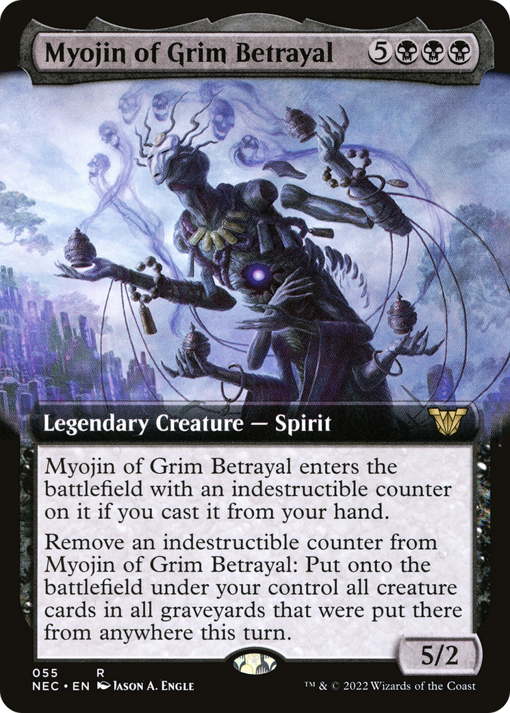 Myojin of Grim Betrayal (NEC-055) (Extended Art)