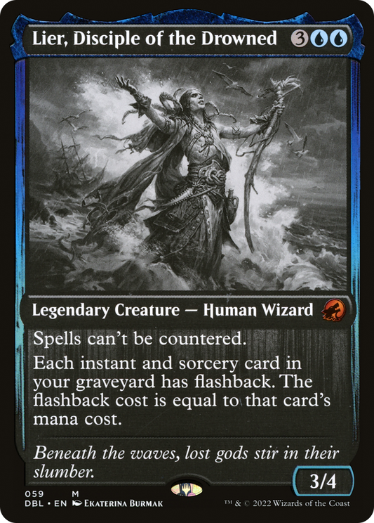 Lier, Disciple of the Drowned (DBL-059) (Foil)