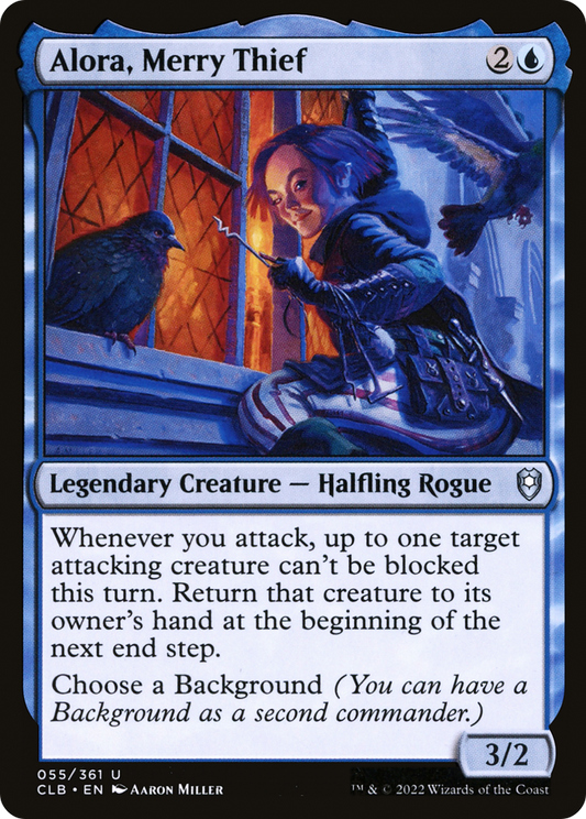 Alora, Merry Thief (CLB-055) (Foil)