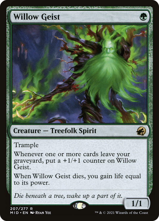 Willow Geist (MID-207) (Foil)