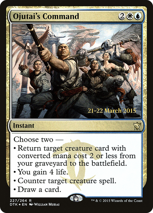 Ojutai's Command (PRE-227S) (Foil)