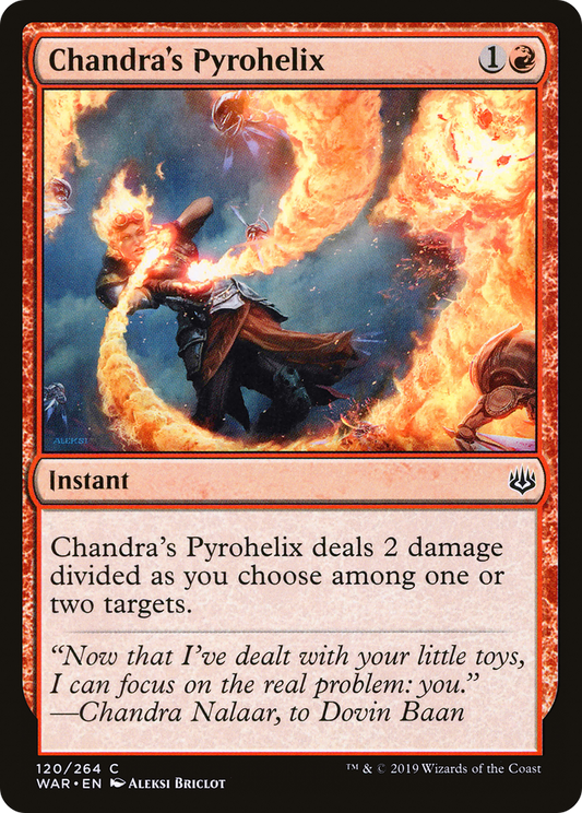 Chandra's Pyrohelix (WAR-120) (Foil)
