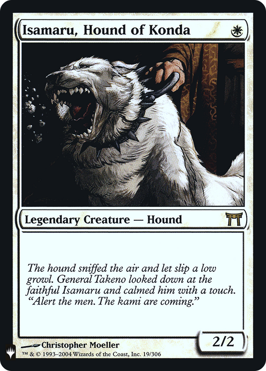Isamaru, Hound of Konda (LIST-CHK-19) (Foil)