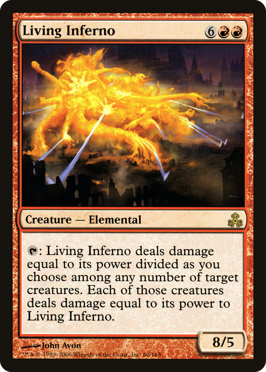 Living Inferno (GPT-069) (Foil)