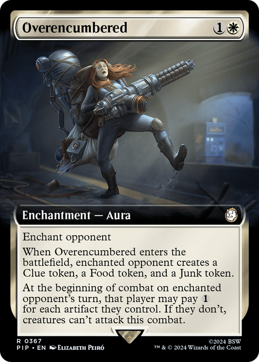 Overencumbered (PIP-367) (Extended Art)