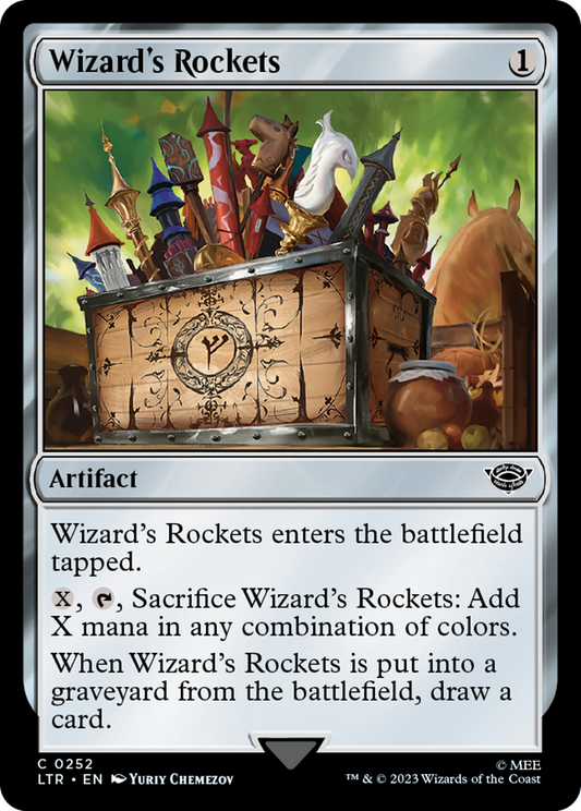 Wizard's Rockets (LTR-252) (Foil)