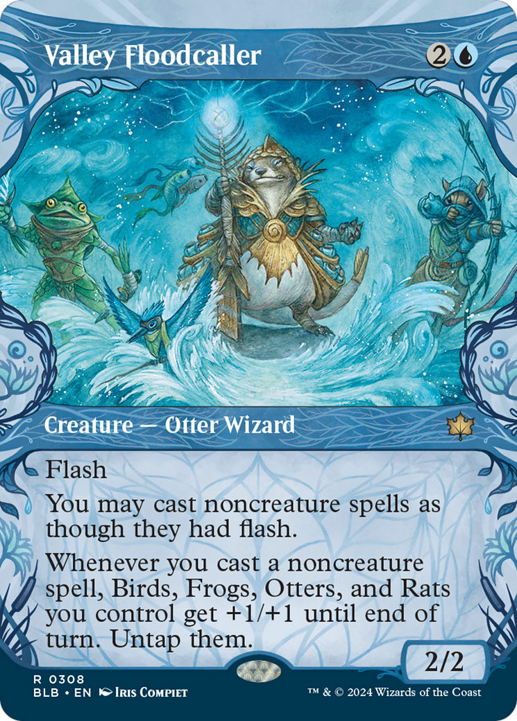 Valley Floodcaller (BLB-308) (Showcase) (Foil)