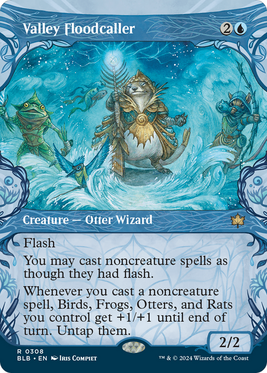 Valley Floodcaller (BLB-308) (Showcase) (Foil)