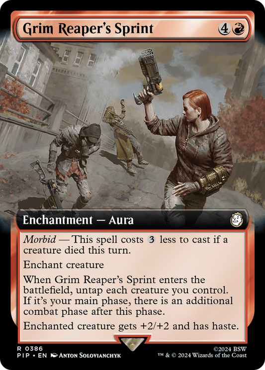 Grim Reaper's Sprint (PIP-386) (Extended Art) (Foil)