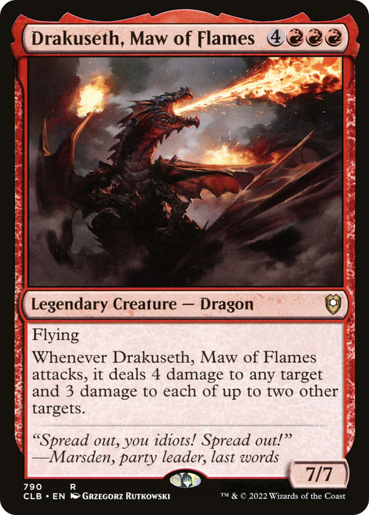 Drakuseth, Maw of Flames (CLB-790)