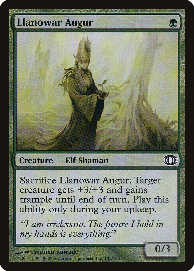 Llanowar Augur (FUT-129) (Foil)