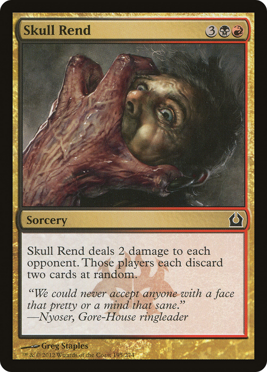 Skull Rend (RTR-195) (Foil)