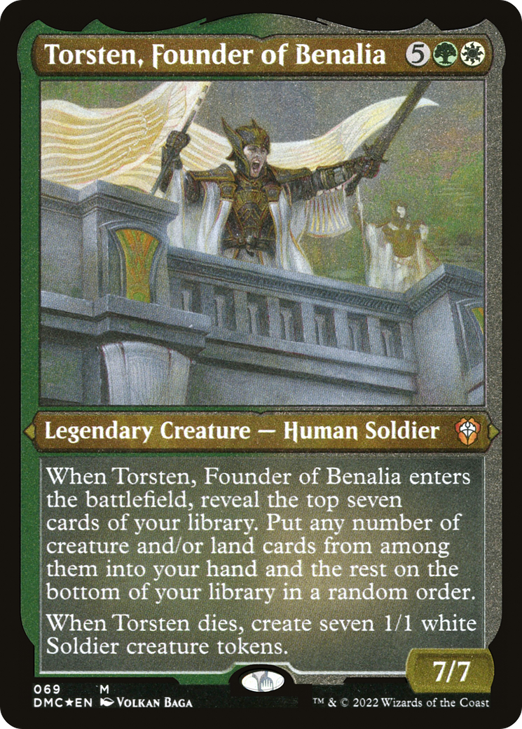 Torsten, Founder of Benalia (DMC-069) (Etched Foil)